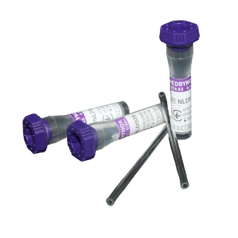 Мікропробірка NLD909 з капіляром «MEDRYNOK» , з EDTA K3, стерильна, 0.5 мл